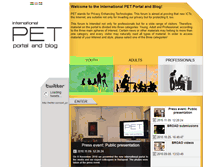 Tablet Screenshot of pet-portal.eu